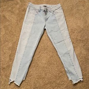 American Eagle Light Denim Ankle Jeans